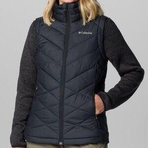 Columbia Women’s Omni Heat Insulated Black Vest Small